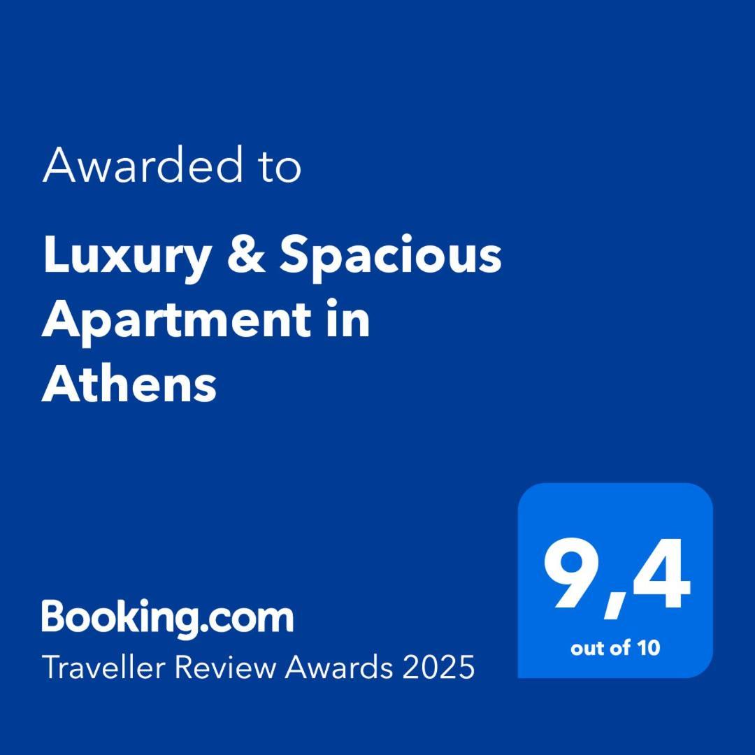 Luxury & Spacious Apartment In Athens Ngoại thất bức ảnh